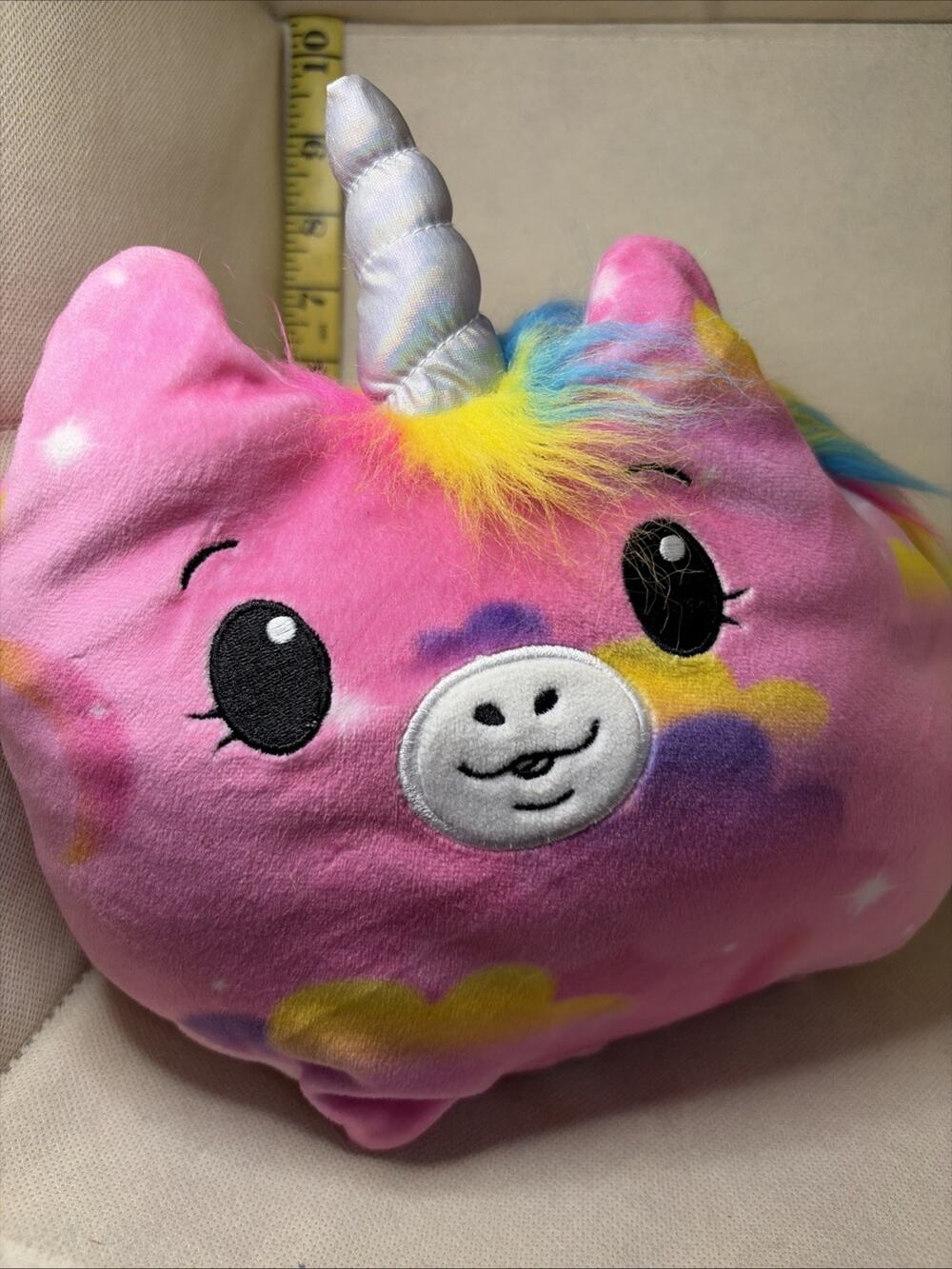Pikmi Pops Surprise Jelly Dreams Unicorn Rainbow Plush Night Light~ Works (D)